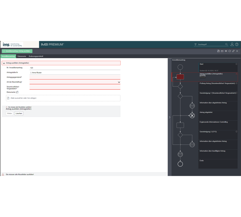 Business process management software for companies | IMS
